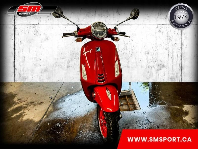 2023 Vespa Primavera 50 Red alt