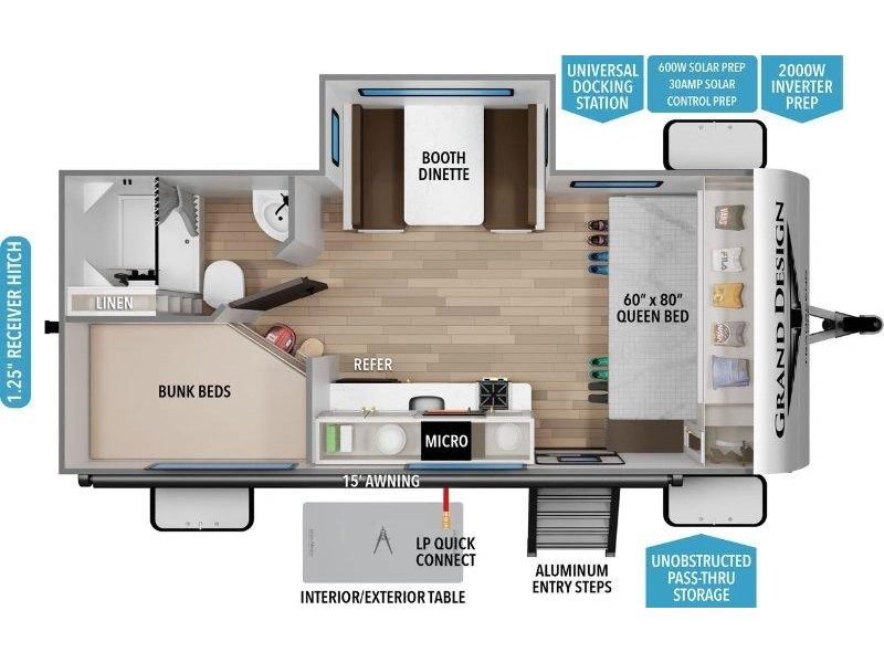 2027 Grand Design Transcend 161dbl alt