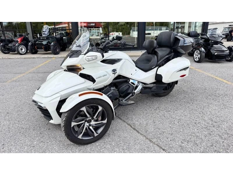 Can-am F3 Limited Blanc Perlé/chrome 2018 alt