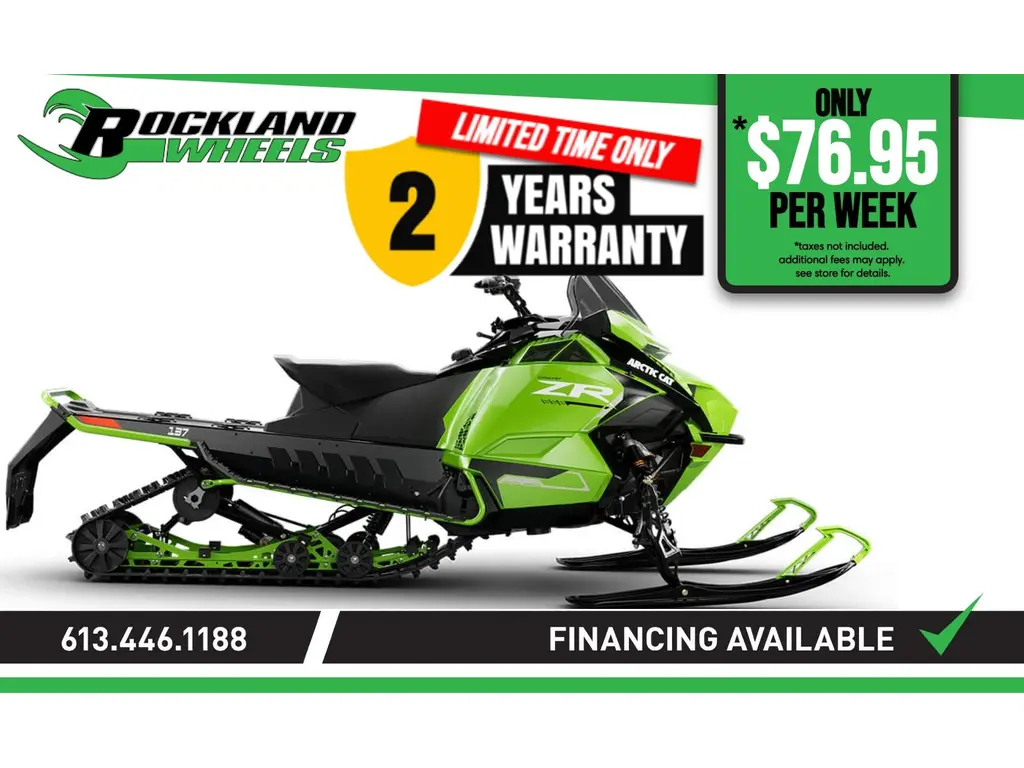 Arctic Cat ZR 858 SNO PRO EPS 137 (AC G8 DISPLAY) 2027