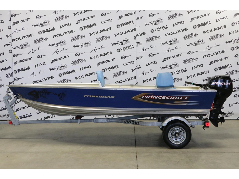 2010 Princecraft Fisherman 14 2009 + Mercury 20hp alt