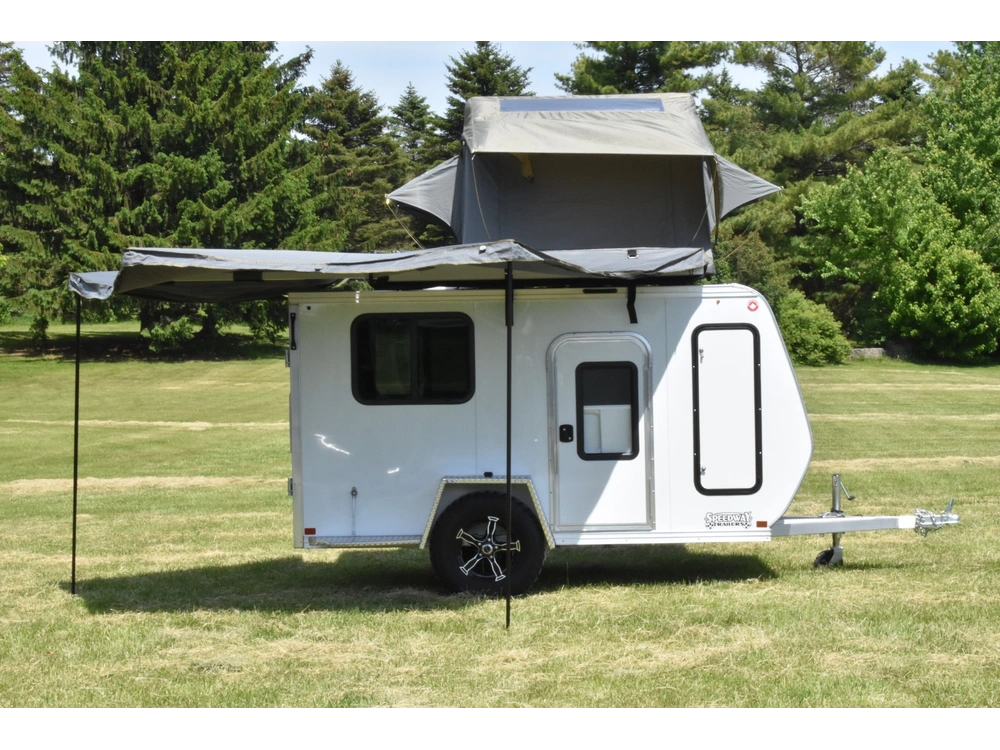 2026 Rhino Weekend Warrior 5' X 10' Aluminum Adventure Camper alt