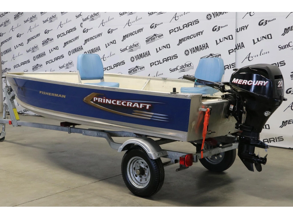 2010 Princecraft Fisherman 14 2009 + Mercury 20hp alt