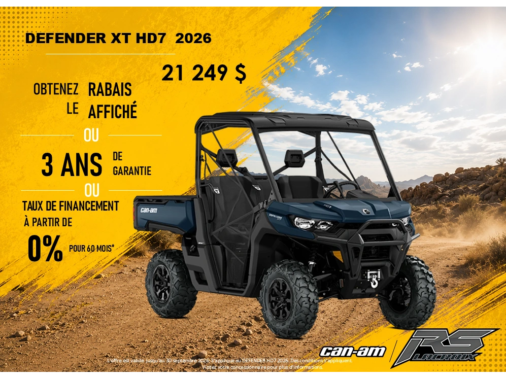 Can-am Defender Xt Hd7 2026 alt