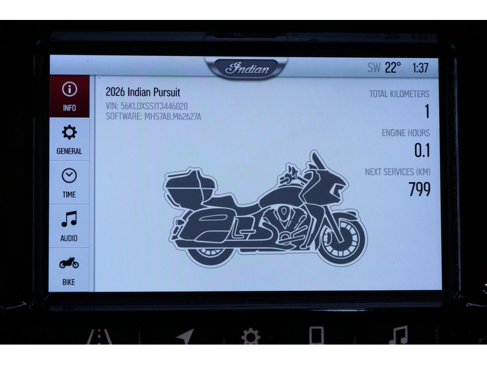 2026 Indian Motorcycle Pursuit Dark Horse 112 & Powerband Audio alt