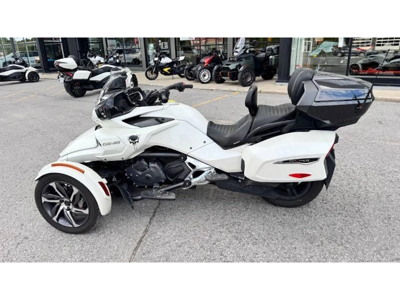 Can-am F3 Limited Blanc Perlé/chrome 2018 alt