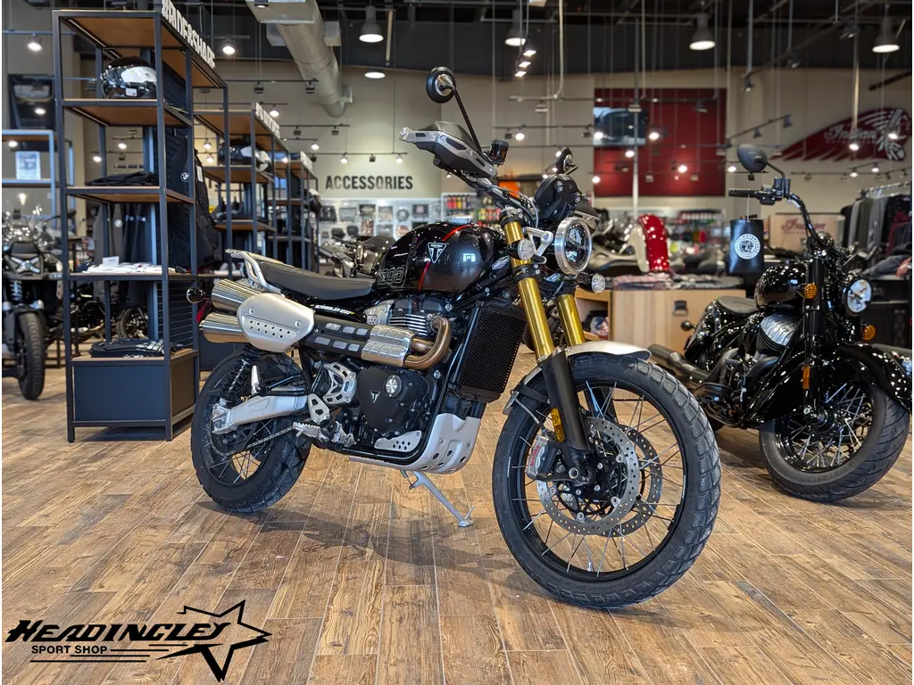 2024 Triumph Scrambler 1200 XE // Phantom Black/Storm Grey