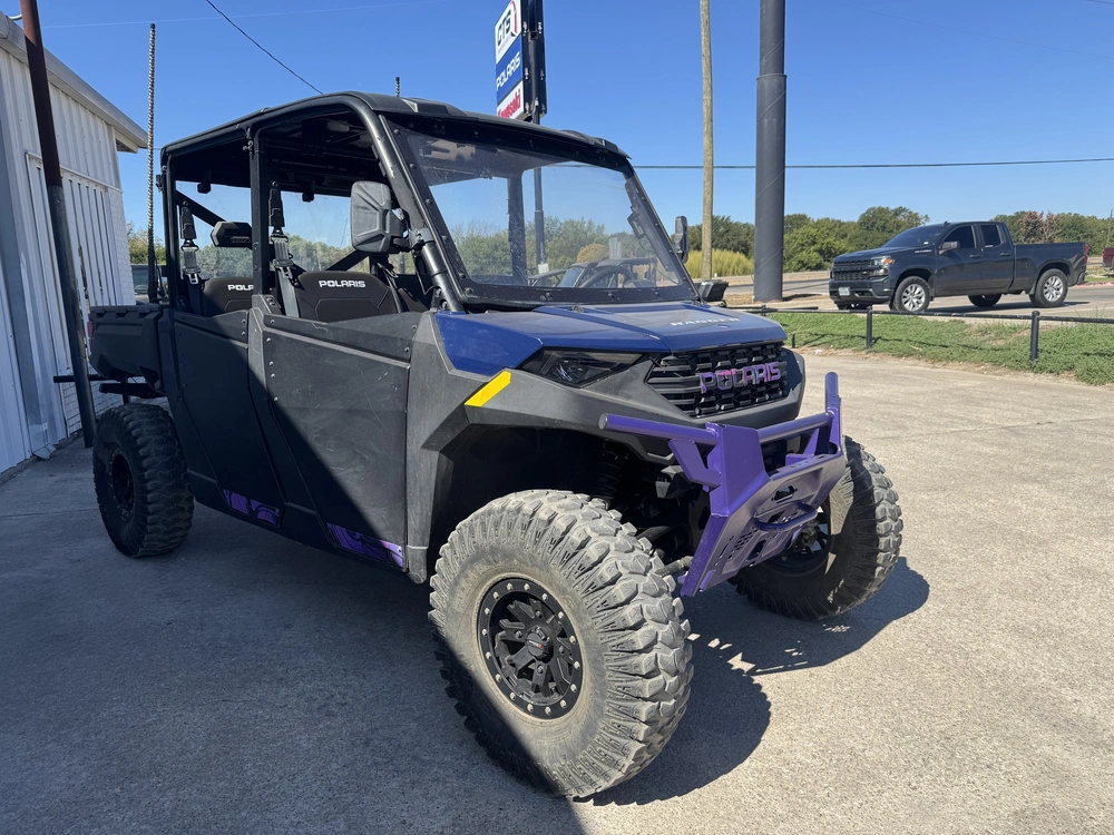 2023 Polaris Ranger Crew 1000 Premium - Springfield Blue alt
