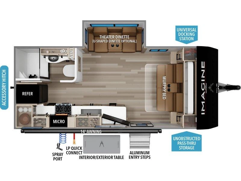 2027 Grand Design Imagine 17mka alt
