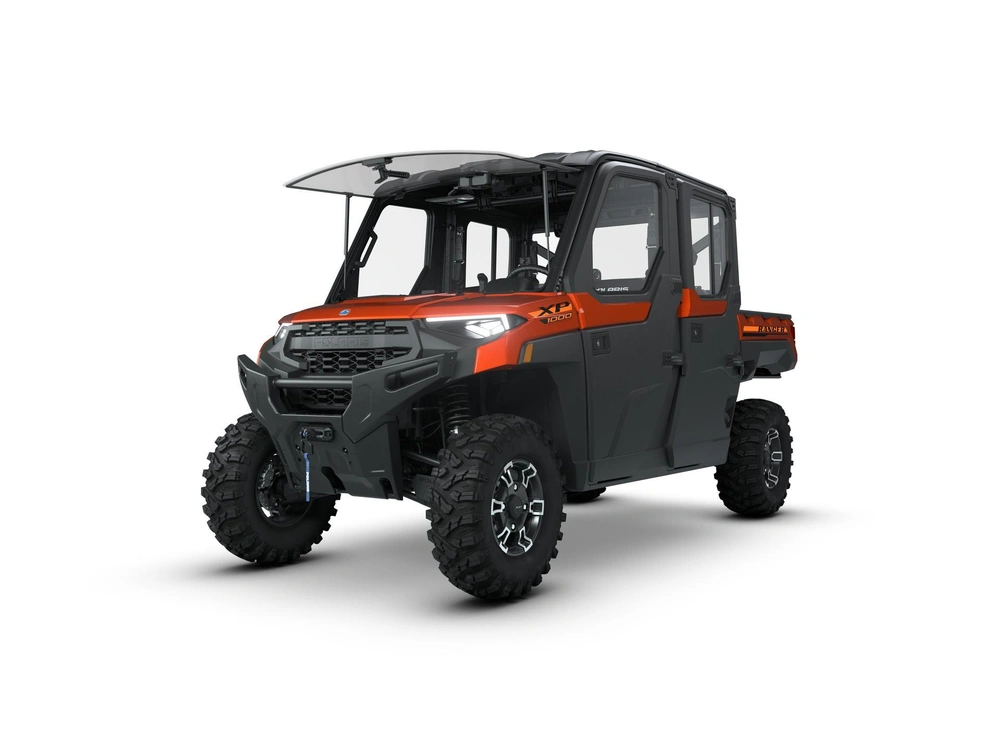 2026 Polaris Ranger Crew Xp 1000 Northstar Edition Premium 6-seat Orange Rust alt