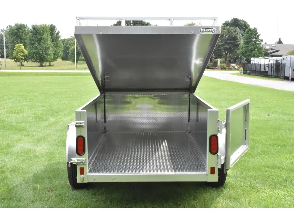 2027 Enbeck Weekend Warrior 4' X 8' Single Axle alt