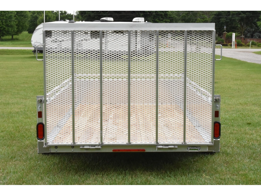 2027 Enbeck Aluminum Utility 6' X 14' Sa Straight Gate alt
