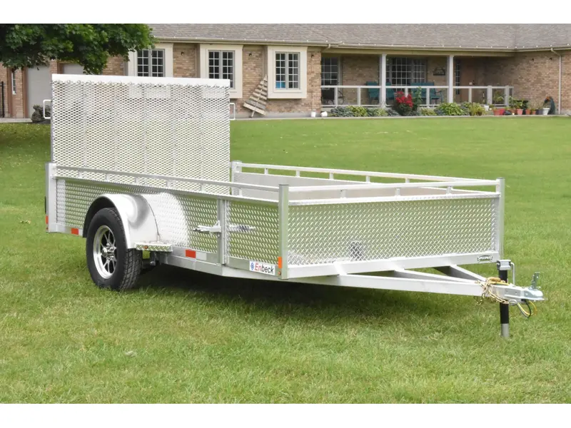 Enbeck Aluminum Utility 6' x 14' SA Straight Gate 2027