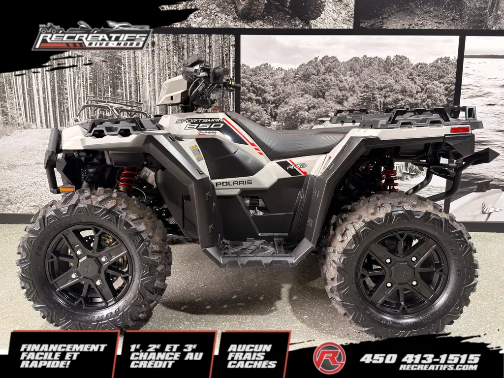 Polaris SPORTSMAN 850 ULTIMATE TRAIL 2023 - **SEULEMENT 220KM!!**