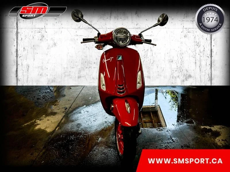 2023 Vespa Primavera 50 Red alt