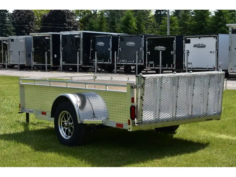 Enbeck Aluminum Utility 5' x 10' Single Axle Bi-fold Gate 2027