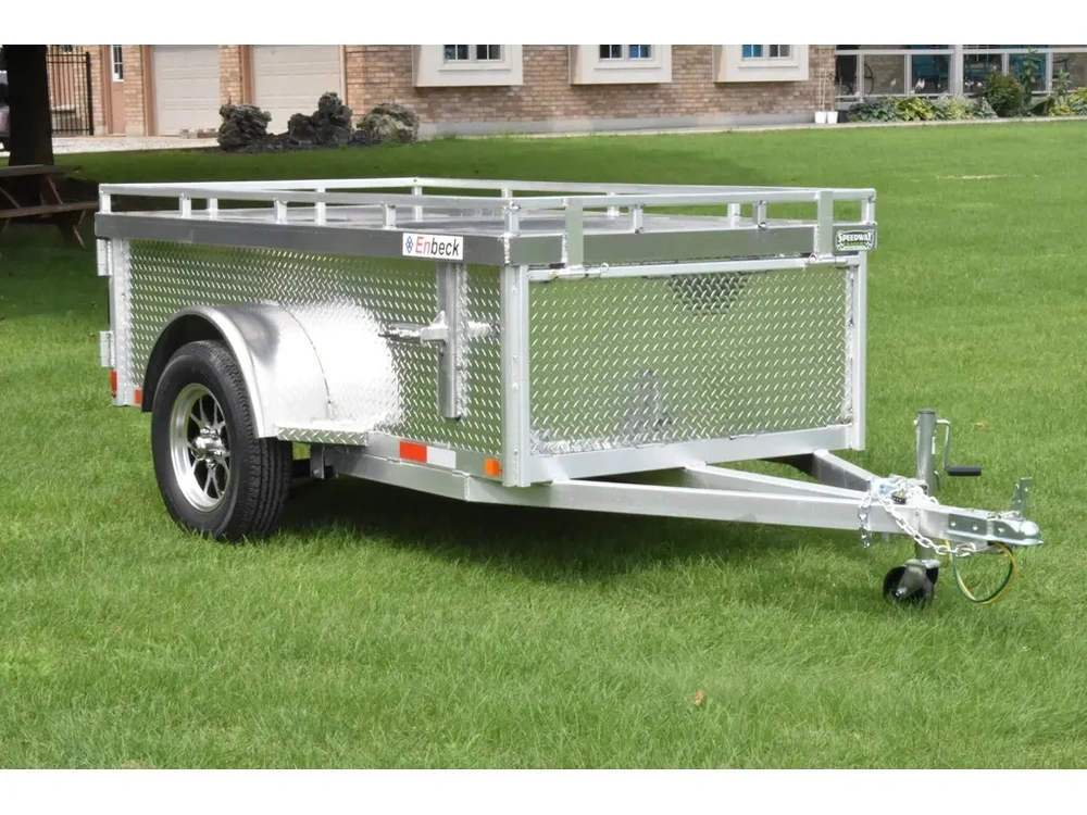 2027 Enbeck Weekend Warrior 4' X 8' Single Axle alt