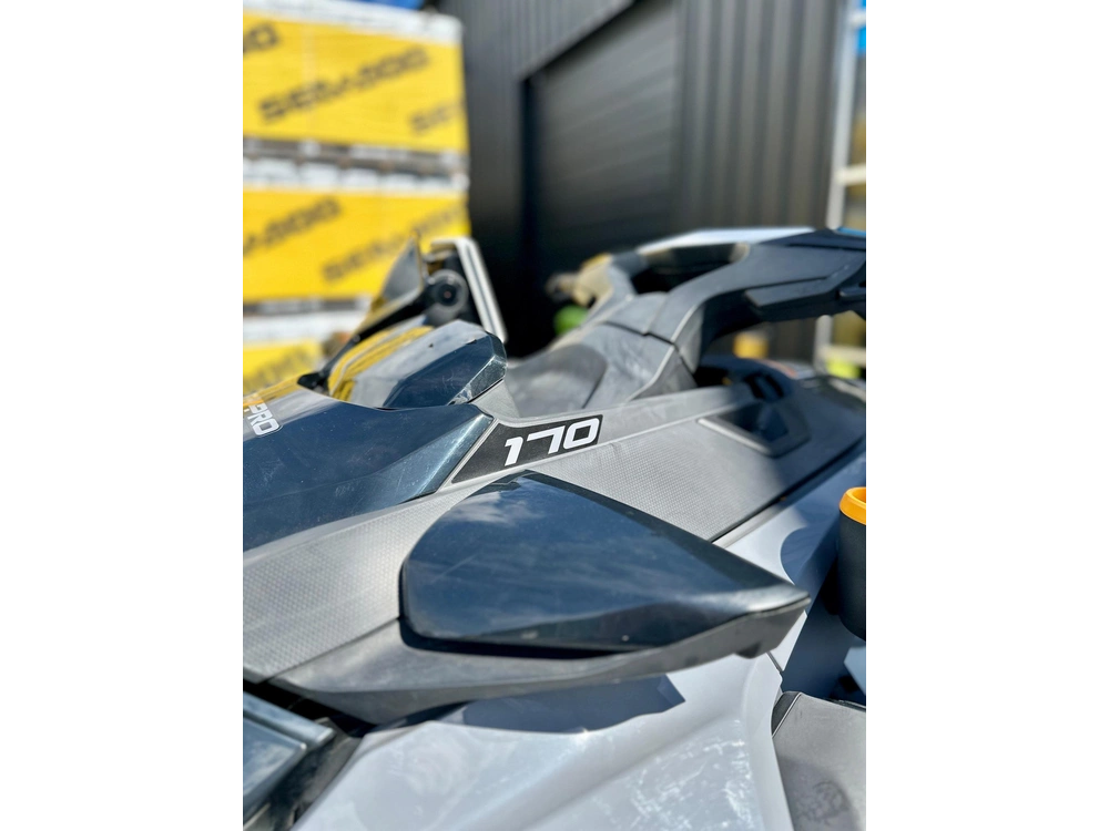 2023 Sea-doo Fish Pro Trophy 170 With Audio - Grey/orange alt