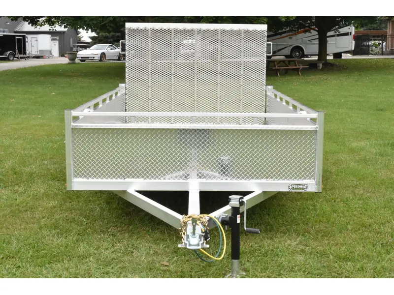 Enbeck Aluminum Utility 6' x 14' SA Straight Gate 2027