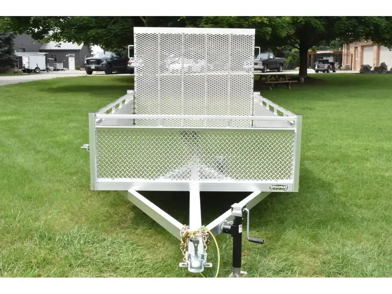 Enbeck Aluminum Utility 5' x 8' Single Axle Straight Gate 2027