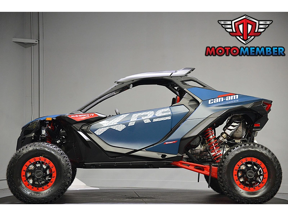 2026 Can-am Maverick R X Rs With Smart-shox Dusty Navy alt
