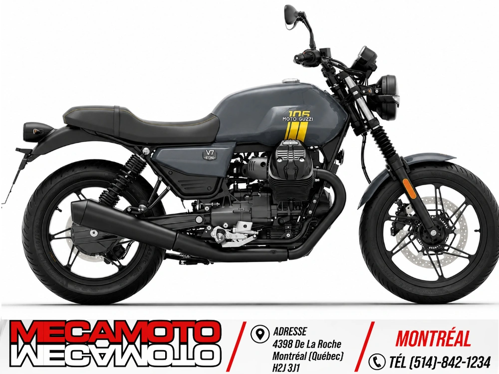 Moto Guzzi V7 Stone 850 105 Anniversaire 2027 alt