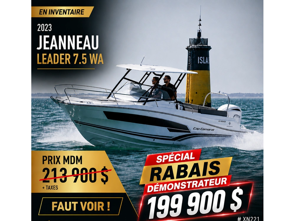 Jeanneau Leader 7.5 Wa - S3 2023 alt