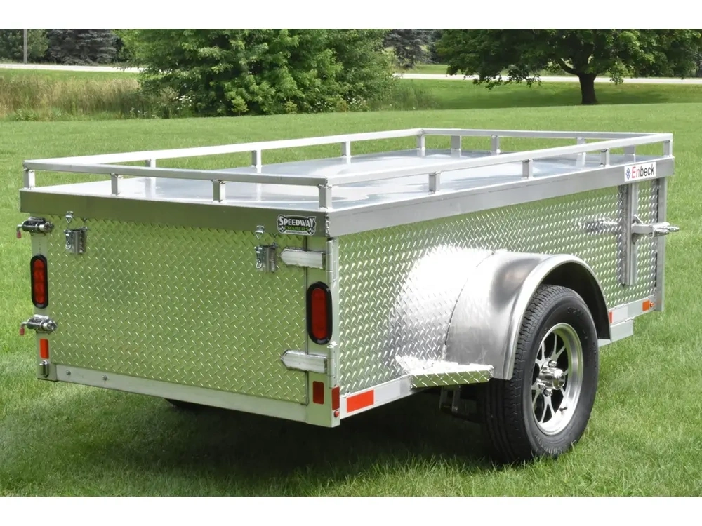 2027 Enbeck Weekend Warrior 4' X 8' Single Axle alt