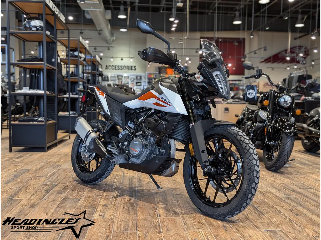 2021 KTM 390 Adventure // Orange/White 