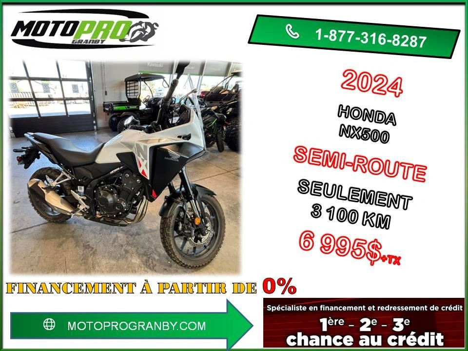 Honda Nx500 Nx 500 Cb500x Cb 500x Semi Route 2024 alt