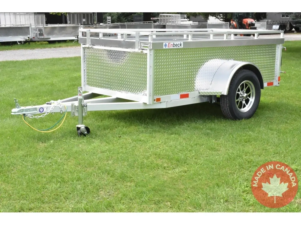 2027 Enbeck Weekend Warrior 4' X 8' Single Axle alt