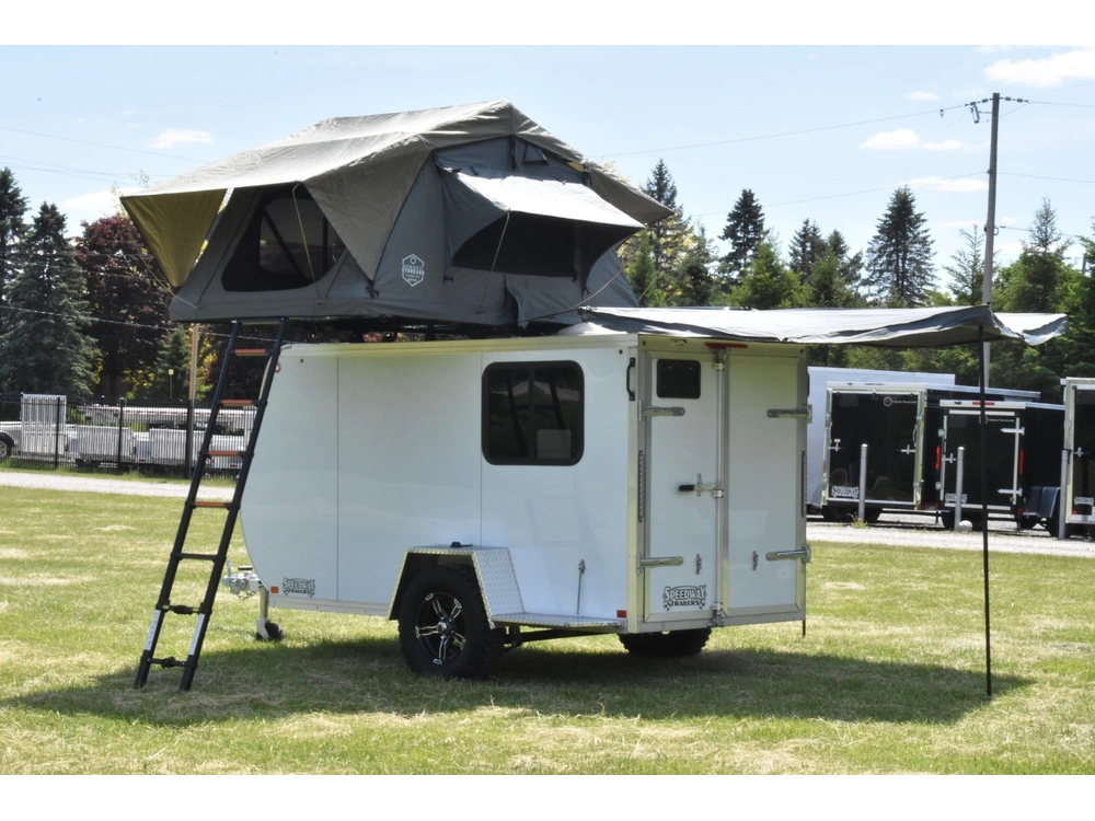 2026 Rhino Weekend Warrior 5' X 10' Aluminum Adventure Camper alt