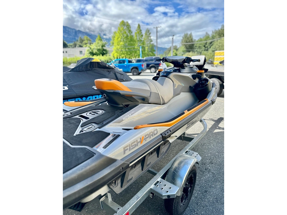 2023 Sea-doo Fish Pro Trophy 170 With Audio - Grey/orange alt