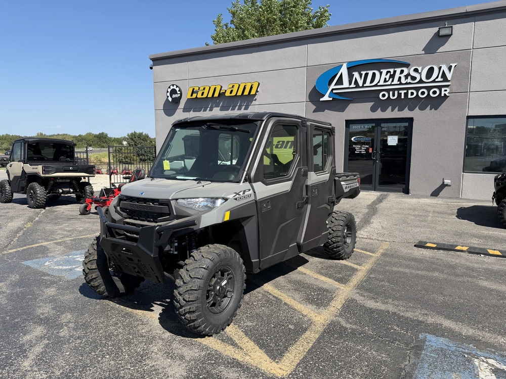 2027 Polaris Ranger Crew Xp 1000 Cab - Avalanche Gray alt