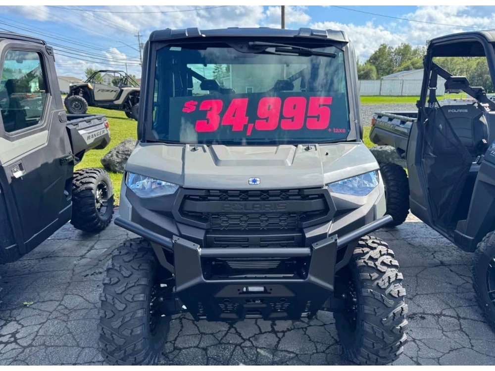Polaris Ranger 1000 Xp Cab Crew Avalanche Gray 2027 alt