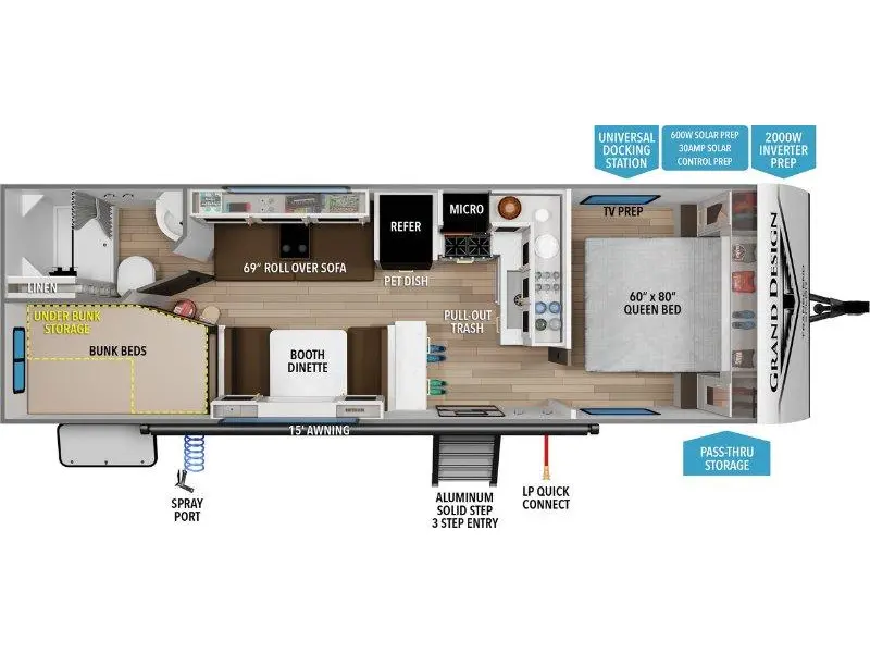 2027 Grand Design Transcend 24BHX