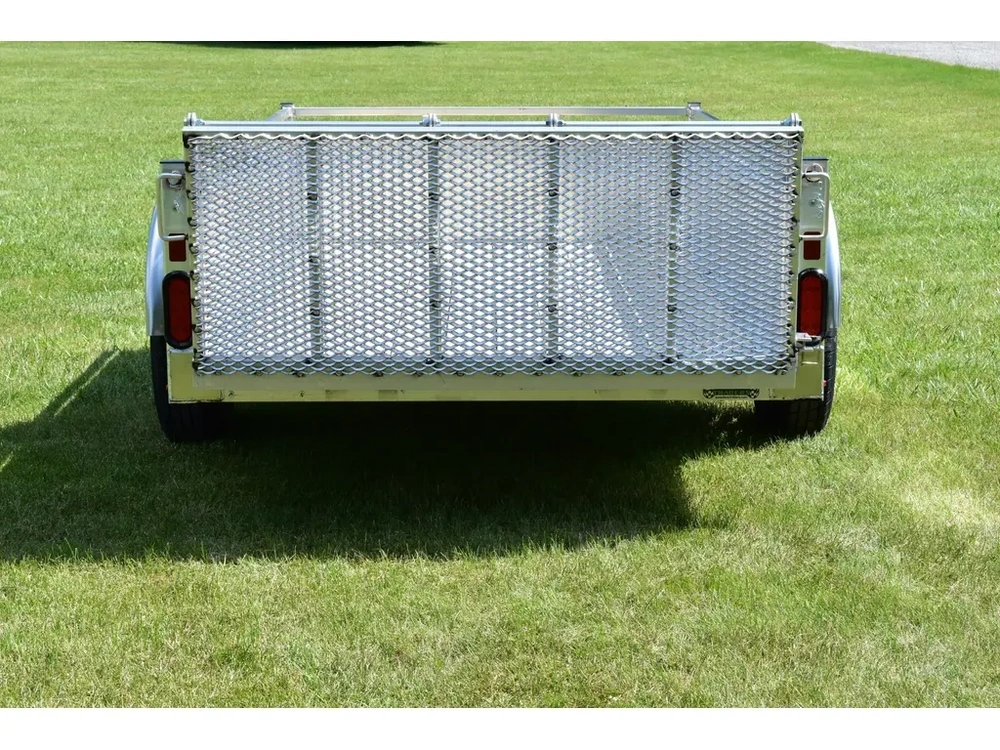 2027 Enbeck Aluminum Utility 5' X 10' Single Axle Bi-fold Gate alt