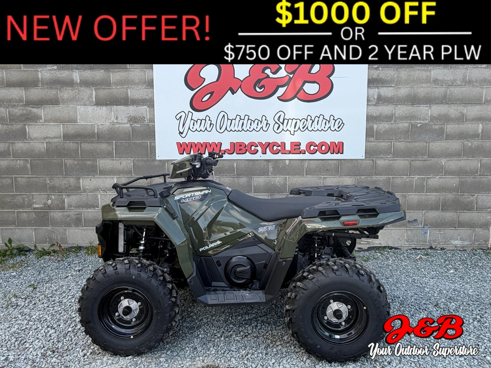 2026 Polaris Sportsman 450 Ho Green alt