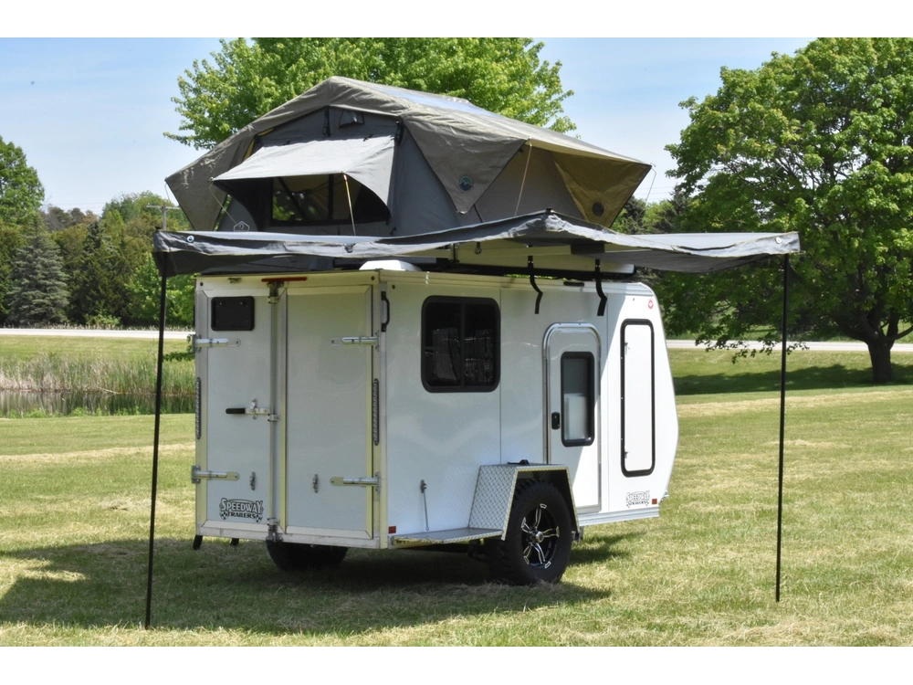 2026 Rhino Weekend Warrior 5' X 10' Aluminum Adventure Camper alt
