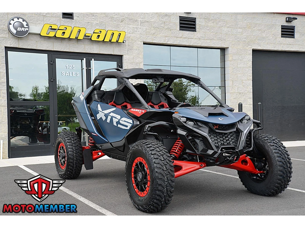 2026 Can-am Maverick R X Rs With Smart-shox Dusty Navy alt
