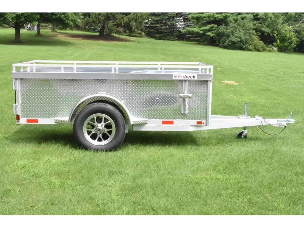 2027 Enbeck Weekend Warrior 4' X 8' Single Axle alt