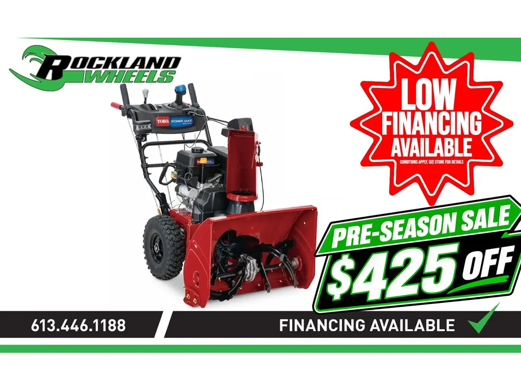 Toro 26IN (66CM) POWER MAX 826 OHAE TWO-STAGE (37805)  2025