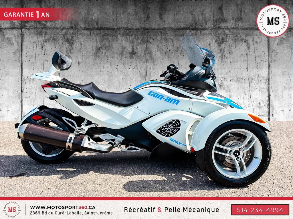 2011 Can-Am SPYDER RS SE5 SEMI -AUTOMATIQUE 