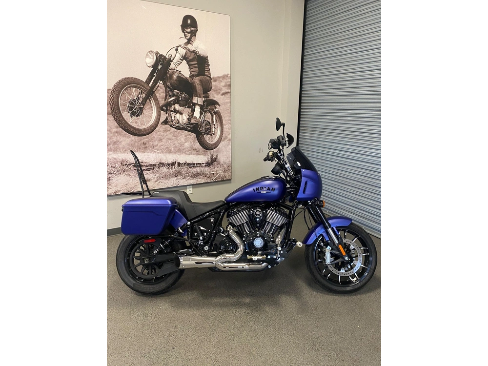 2023 Indian Motorcycle Sport Chief Icon - Spirit Blue Smoke alt