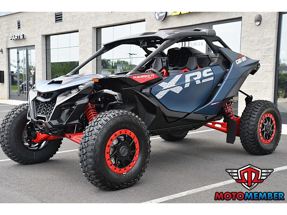2026 Can-am Maverick R X Rs With Smart-shox Dusty Navy alt