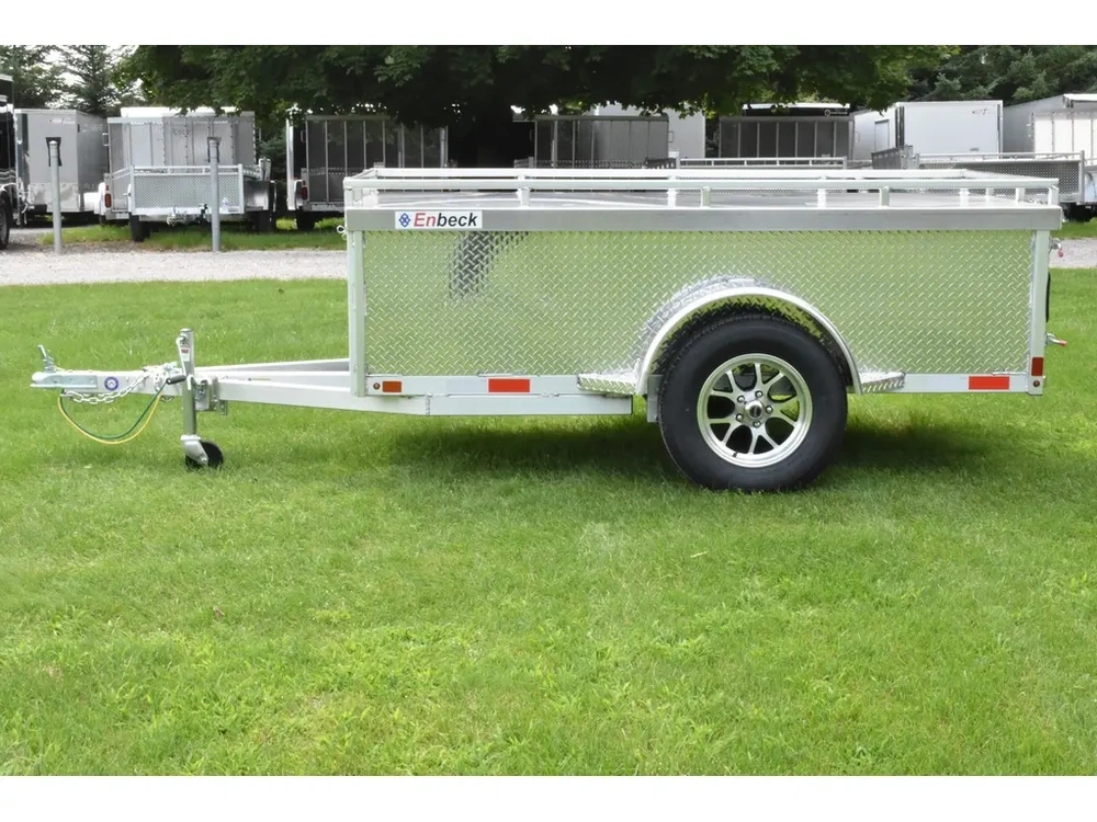 2027 Enbeck Weekend Warrior 4' X 8' Single Axle alt