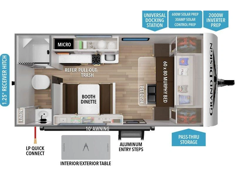 2027 Grand Design Transcend 151rb alt