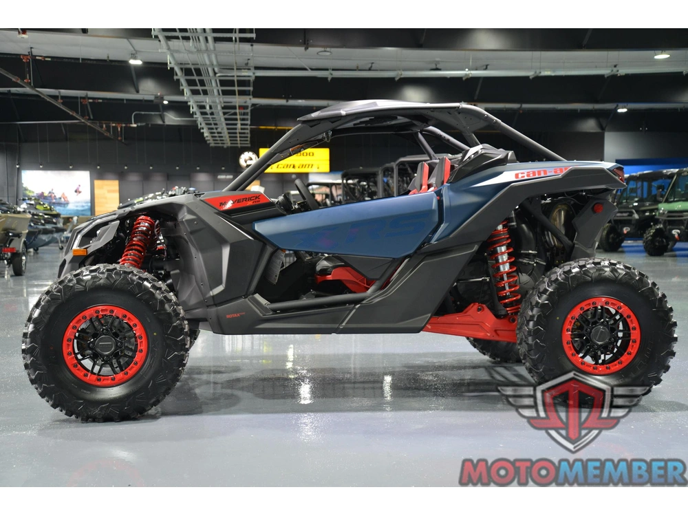 2026 Can-am Maverick X3 X Rs Turbo Rr Dusty Navy_10.25 In Infotainment