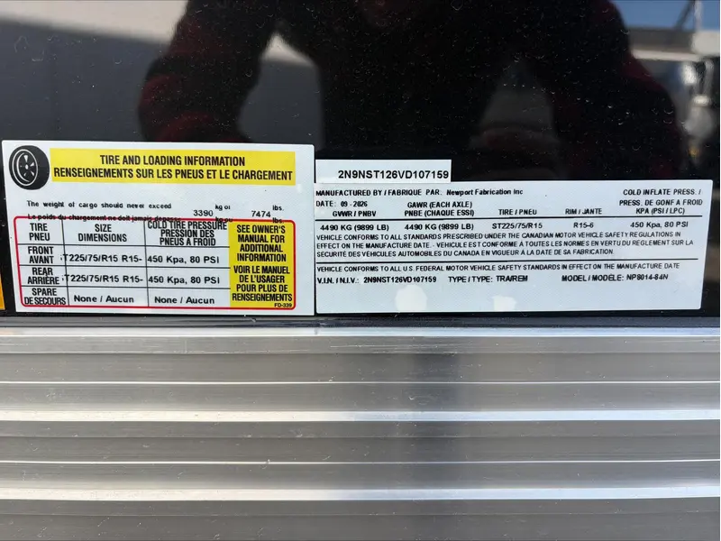 Newport 714TA3 PORTE DOUBLE 2027