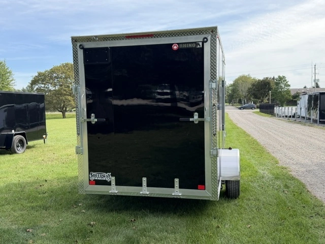 2026 Rhino Galvanized Enclosed 6' X 10' Sa Ramp alt